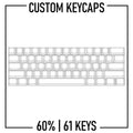 60% Keyboard Custom Keycaps ( ANSI | 61 Keys )